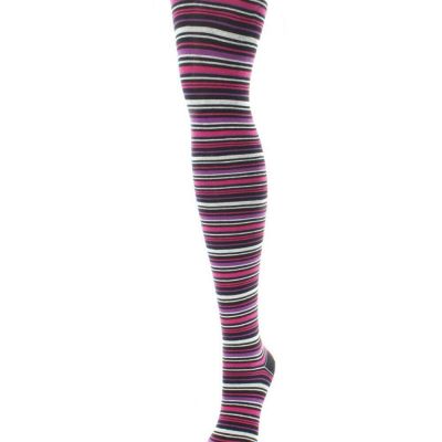 Stripesation Cotton Blend Sweater Tights